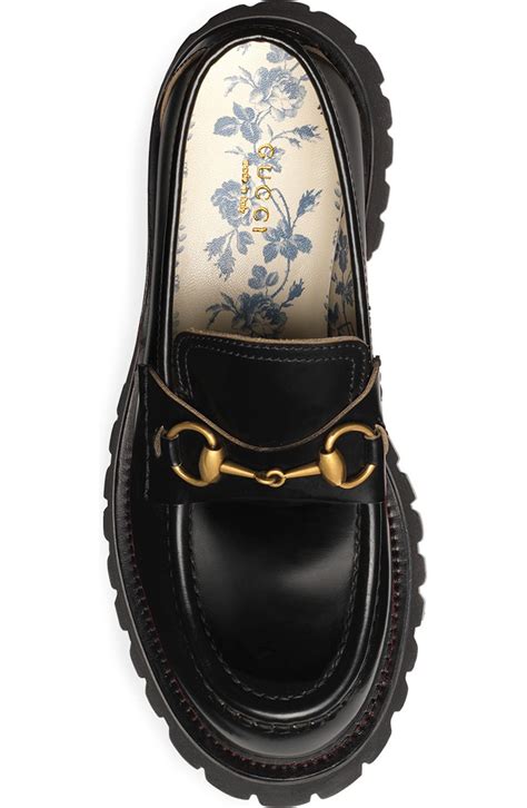 gucci horsebit loafers description|Gucci harald horsebit platform loafer.